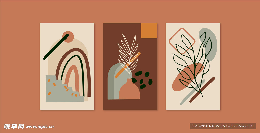 简约装饰画组合