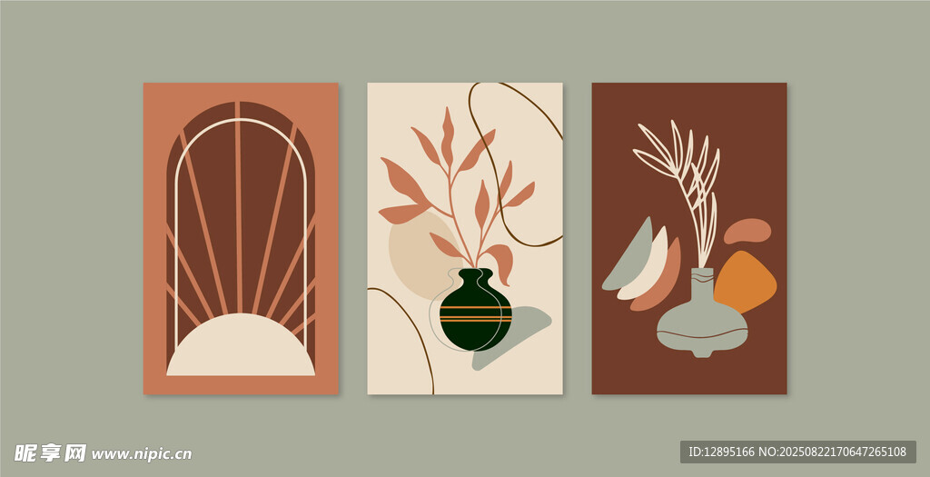 简约风装饰画组合