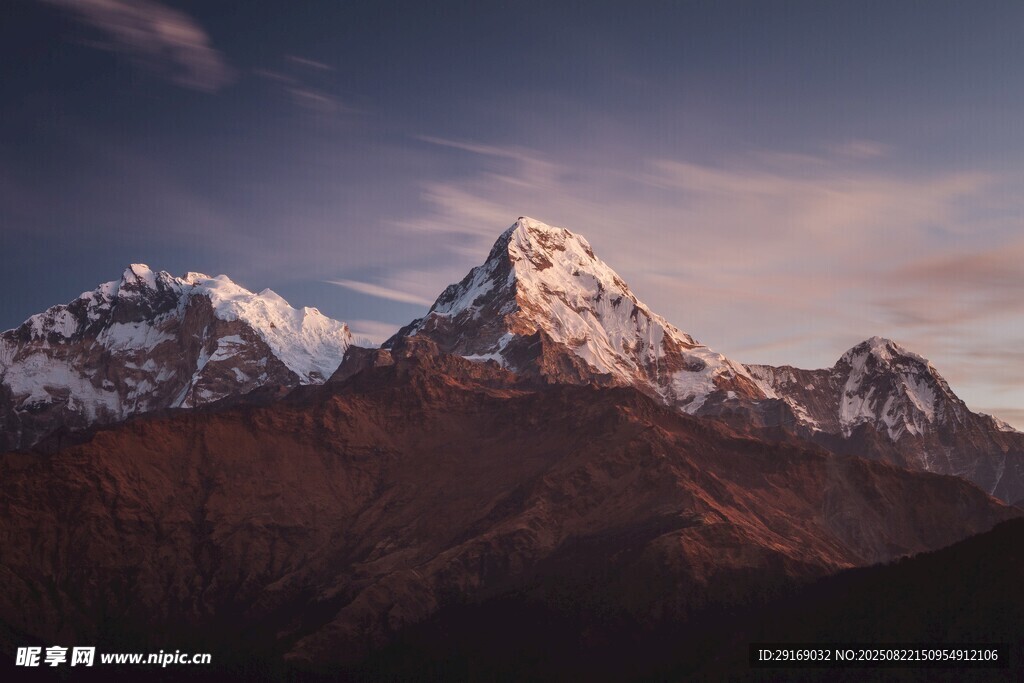 壮丽雪山美景