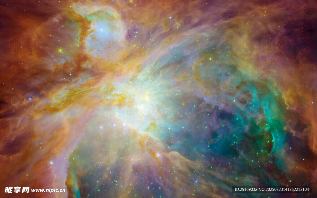 绚丽星云奇观