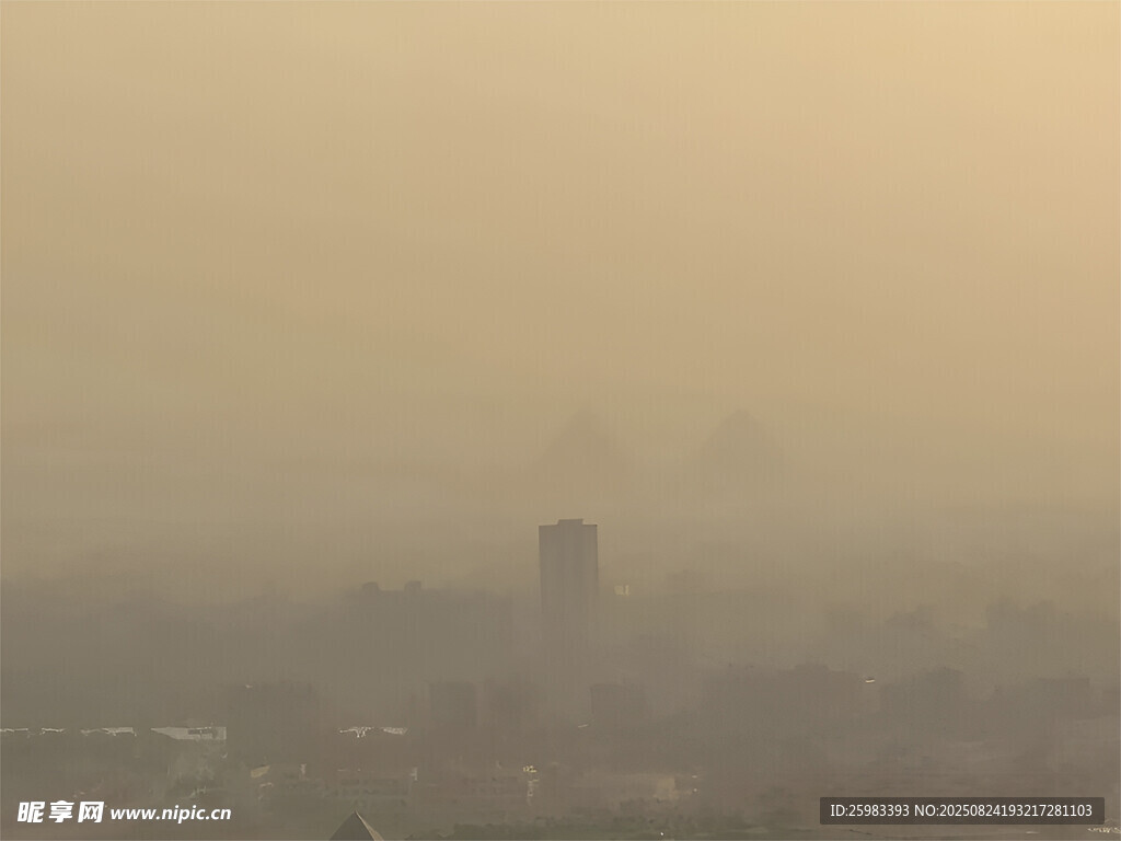 雾霾城市