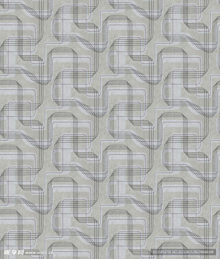 几何线条编织纹理图案设计单元