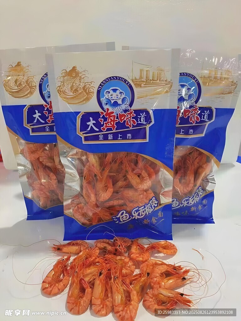 鲜虾零食