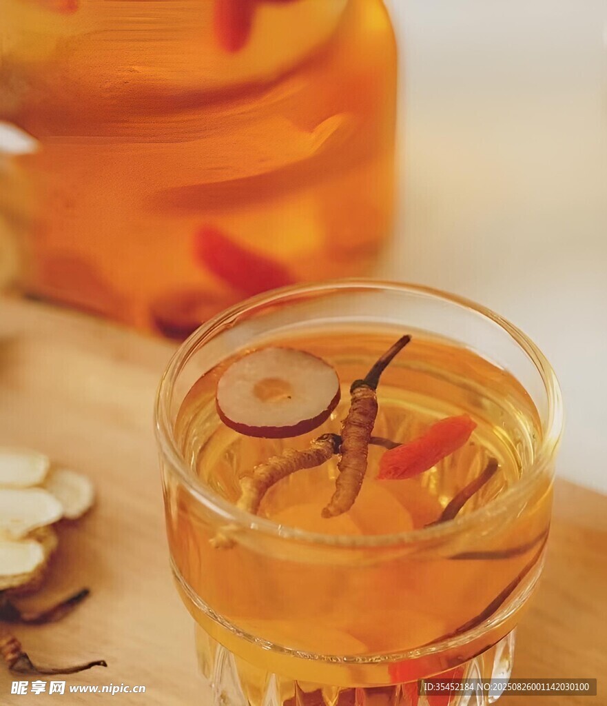 养生滋补虫草茶