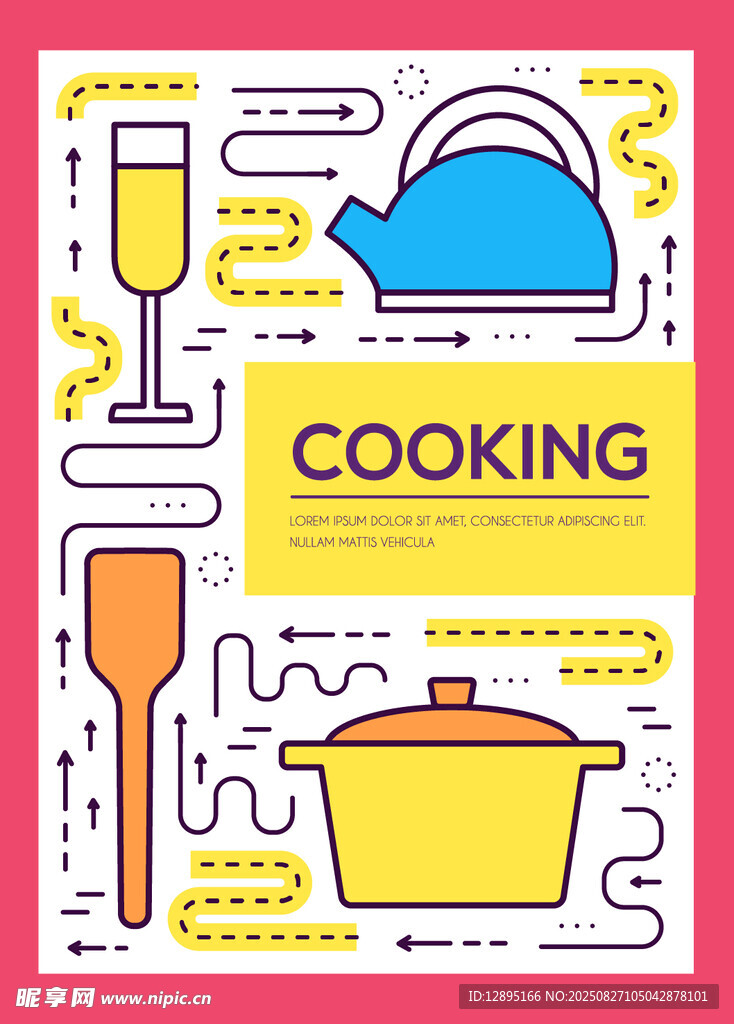 烹饪主题图标设计元素