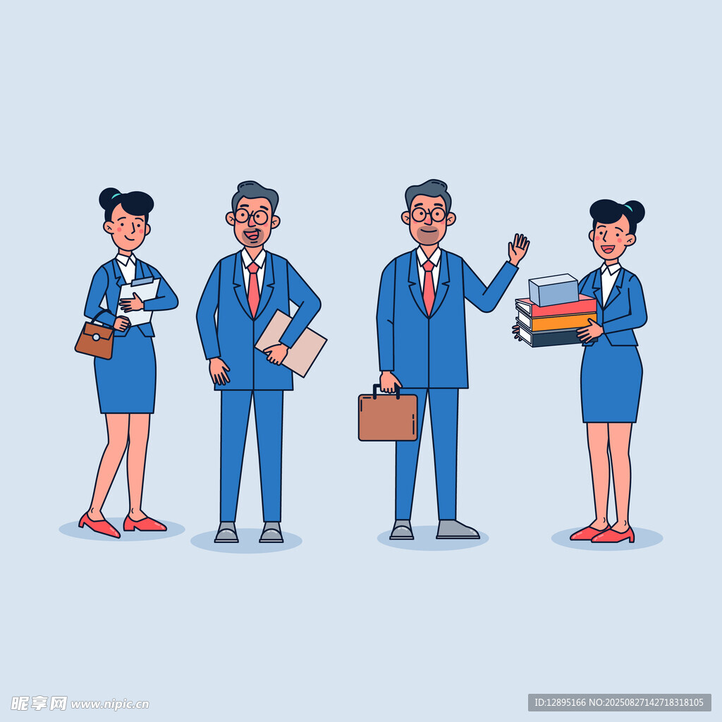 商务人士形象展示