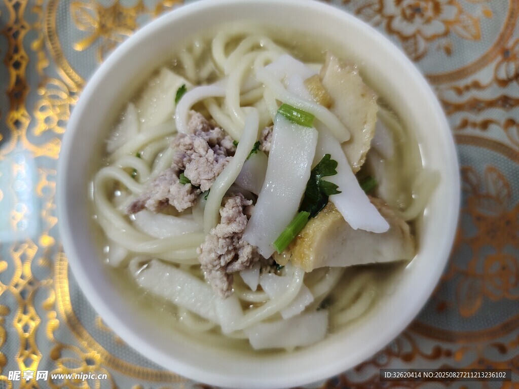 肉丝面条