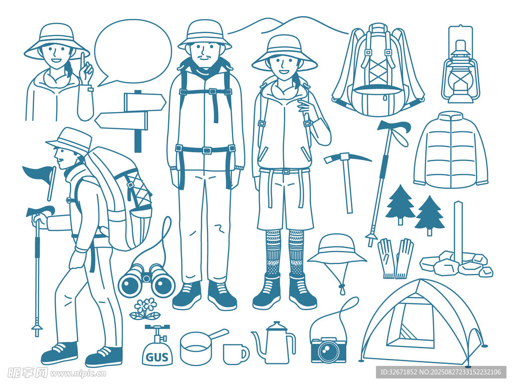 户外露营素材