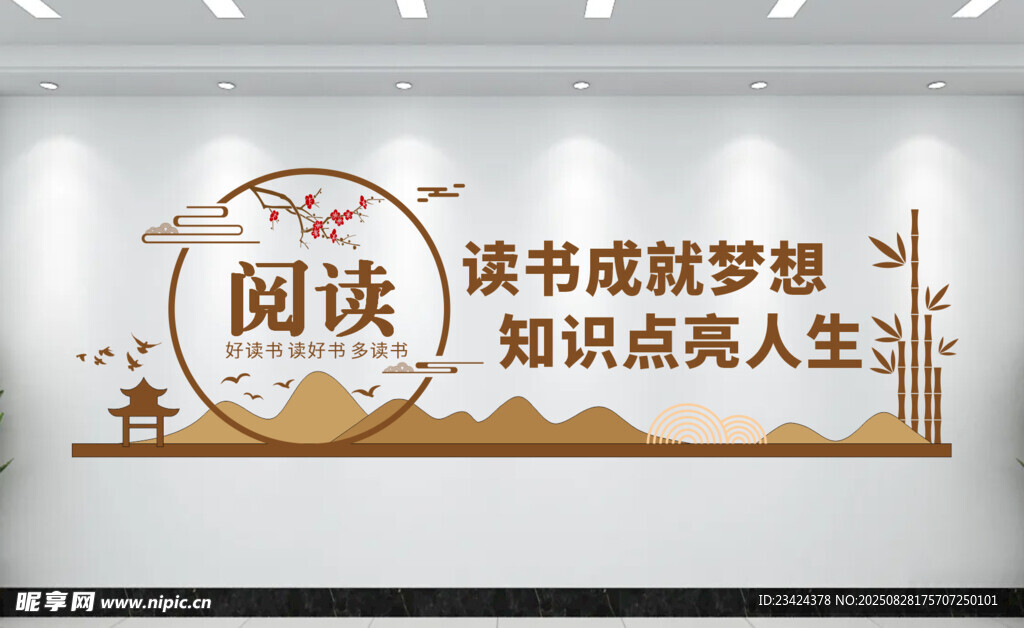 阅读文化墙
