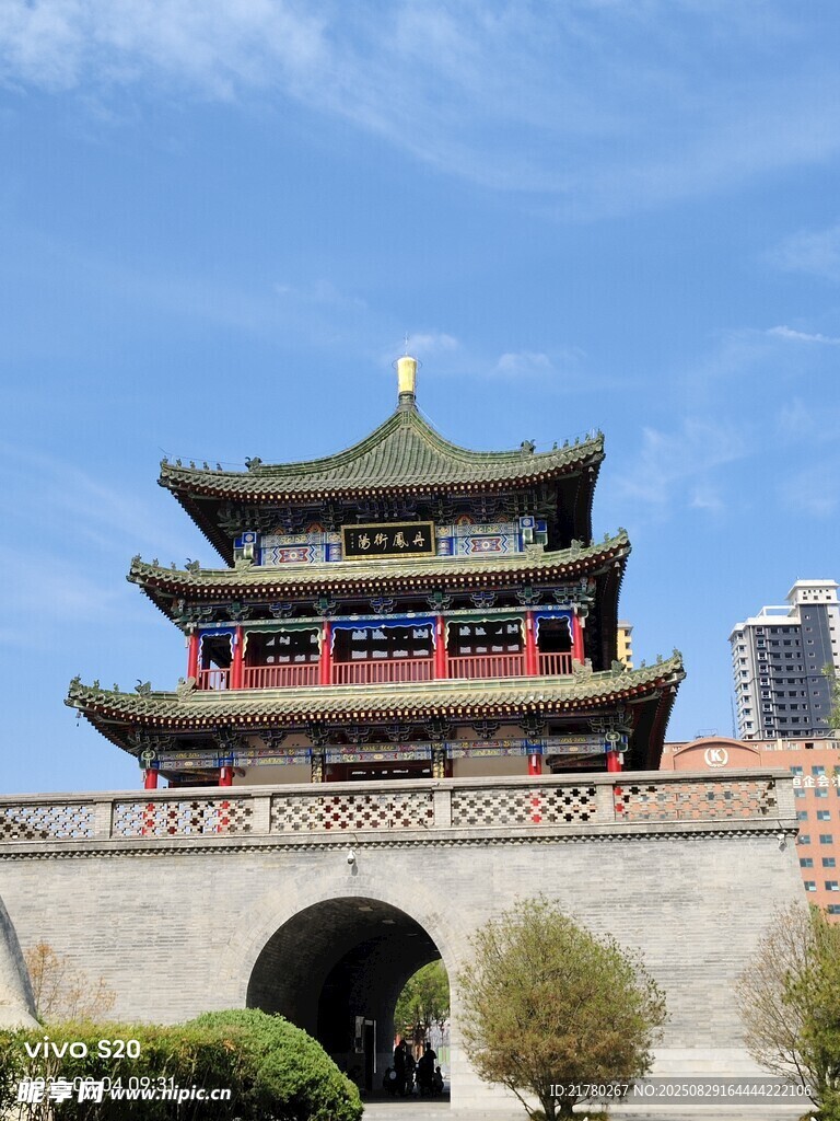古城楼建筑景观