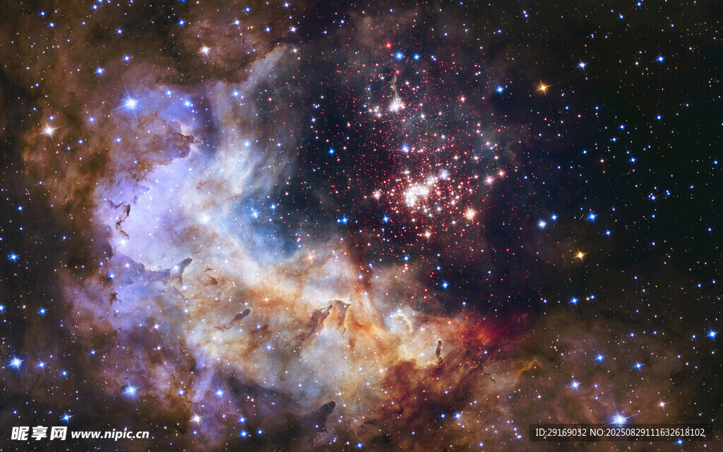 绚丽星空宇宙景象