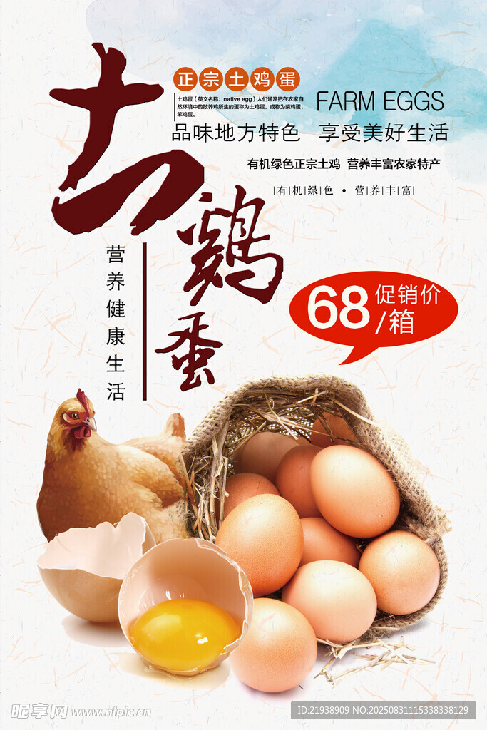 鸡蛋海报