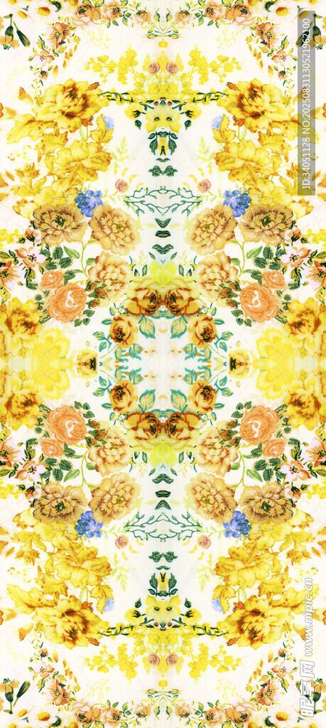 多彩几何花纹图案