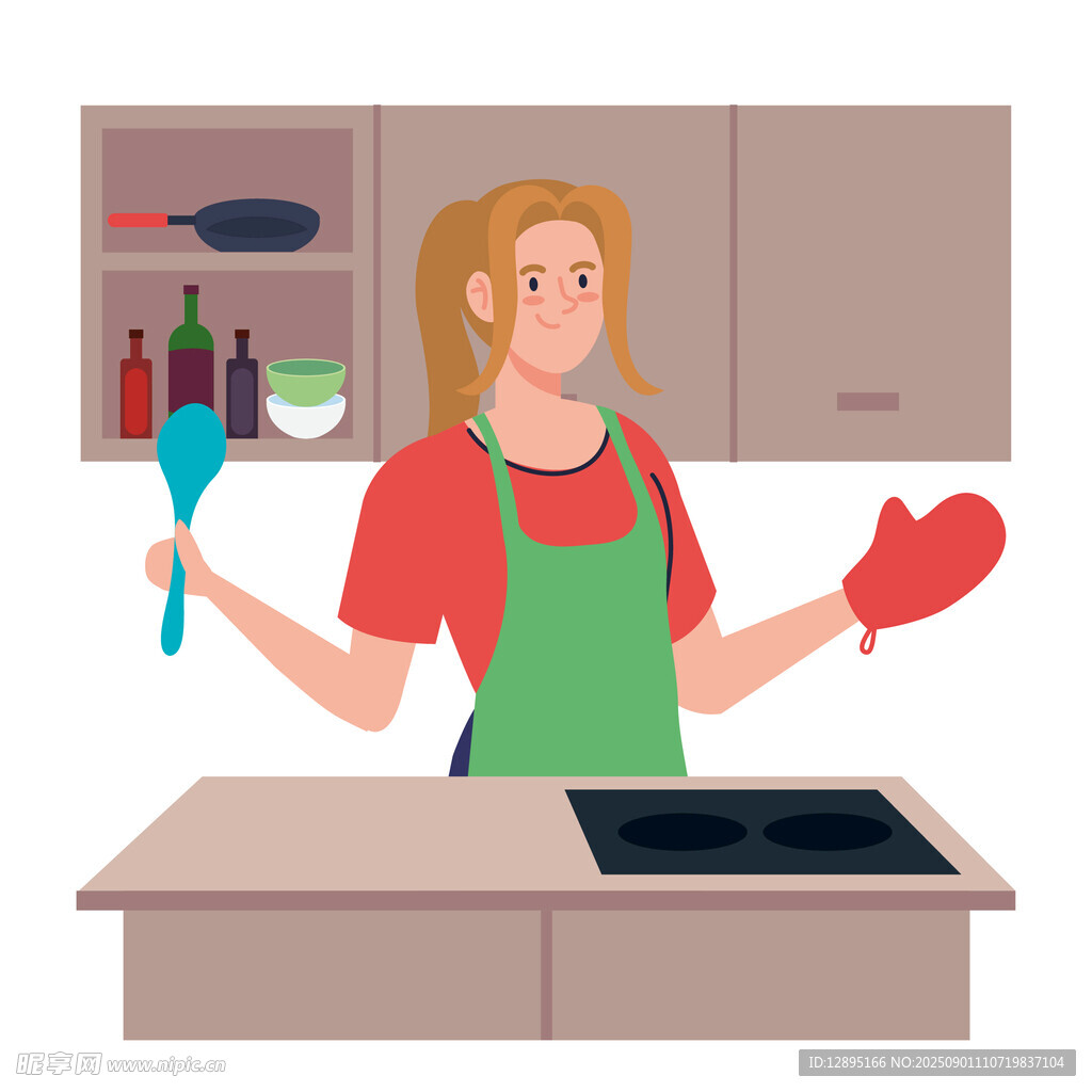 女士厨房烹饪手持工具