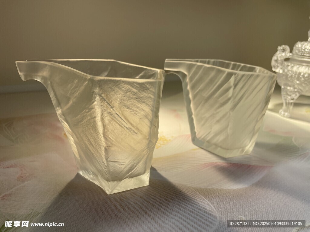 透明玻璃杯 简约质感