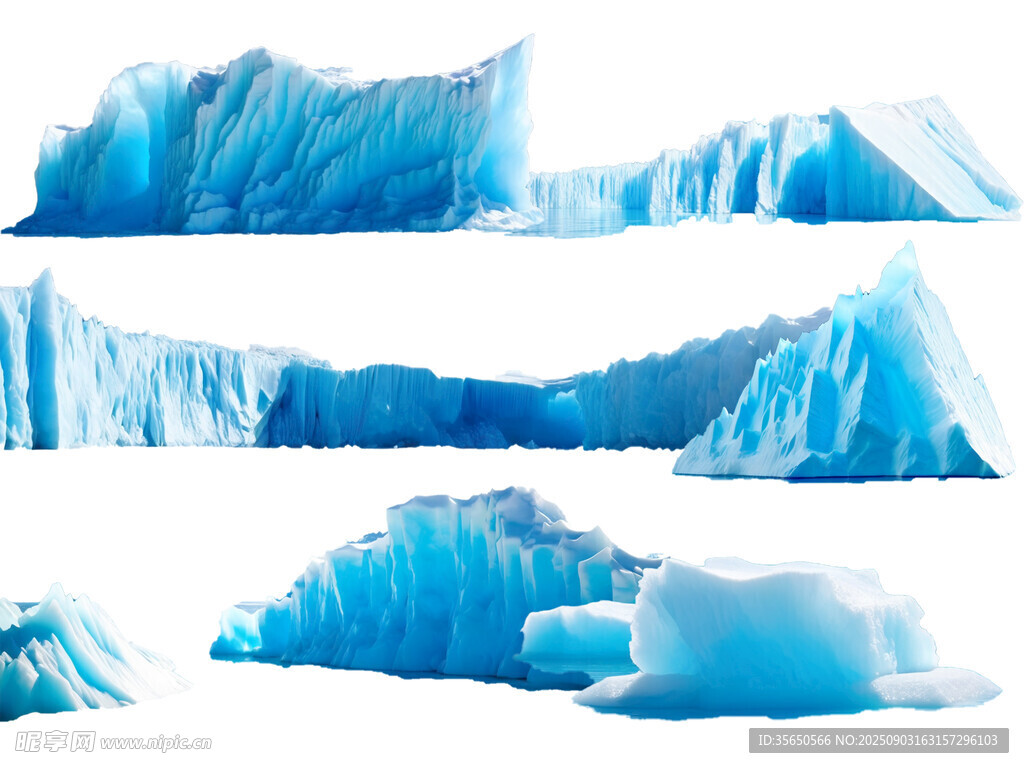 冰川素材
