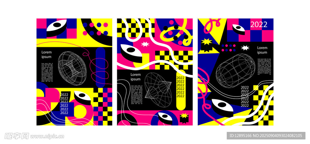 多彩相机图案手机壳设计