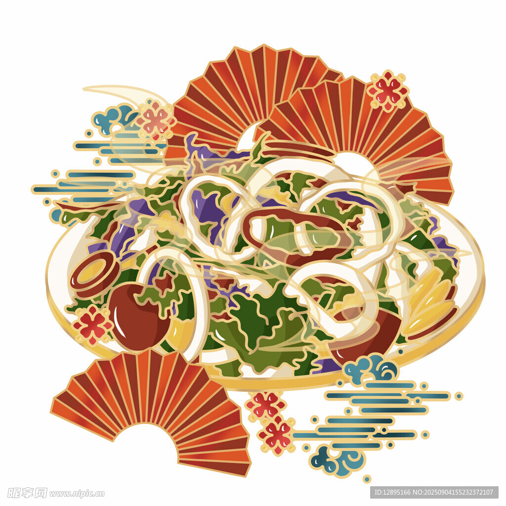 日式和风美食插画