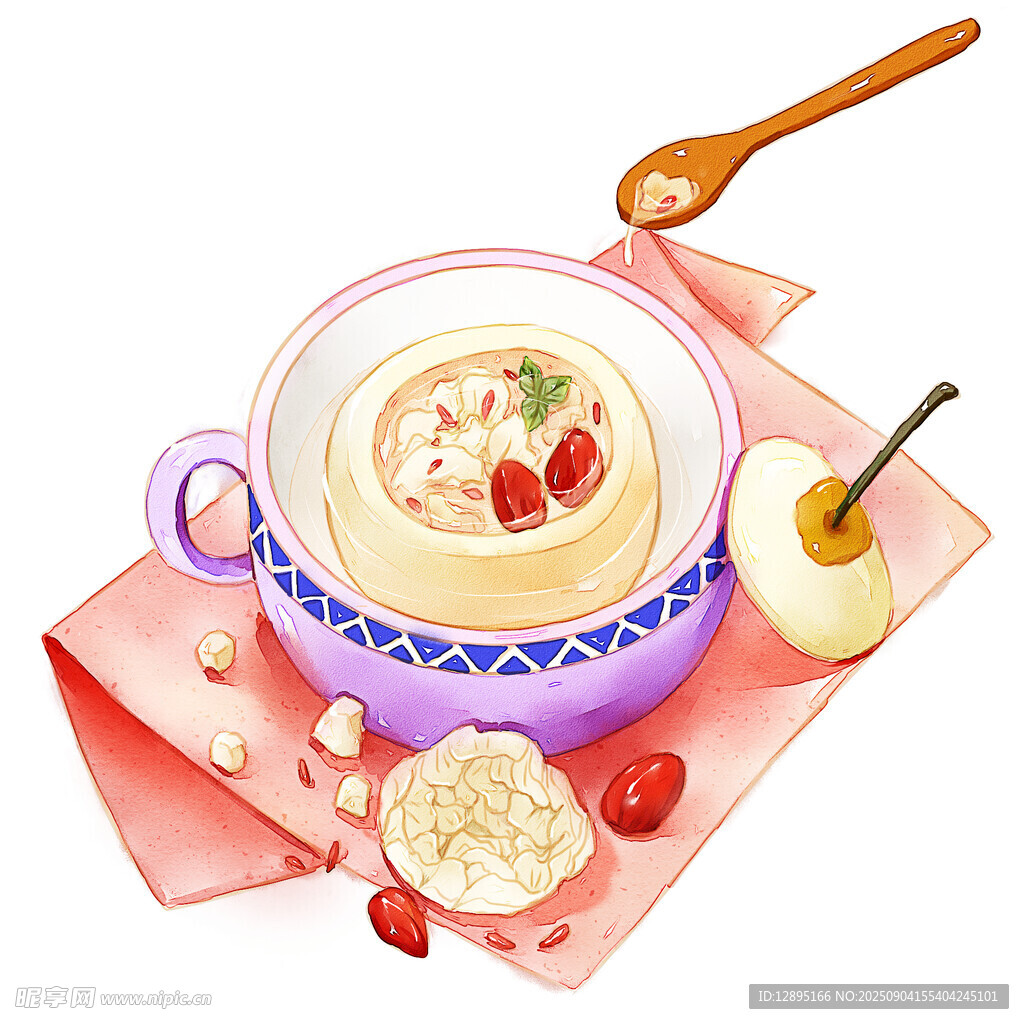 美味营养的水果燕麦粥