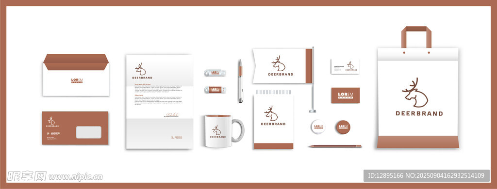 棕色系企业品牌视觉设计