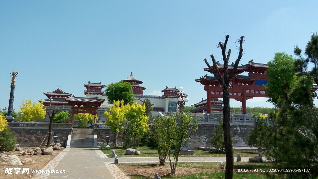 中式古建筑景观