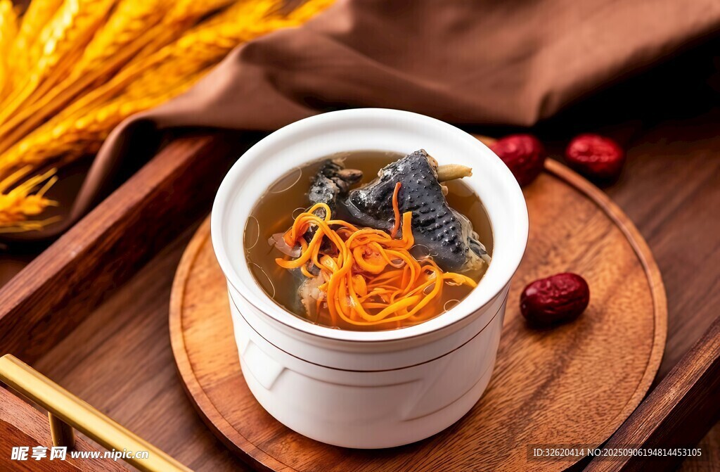 虫草乌鸡汤