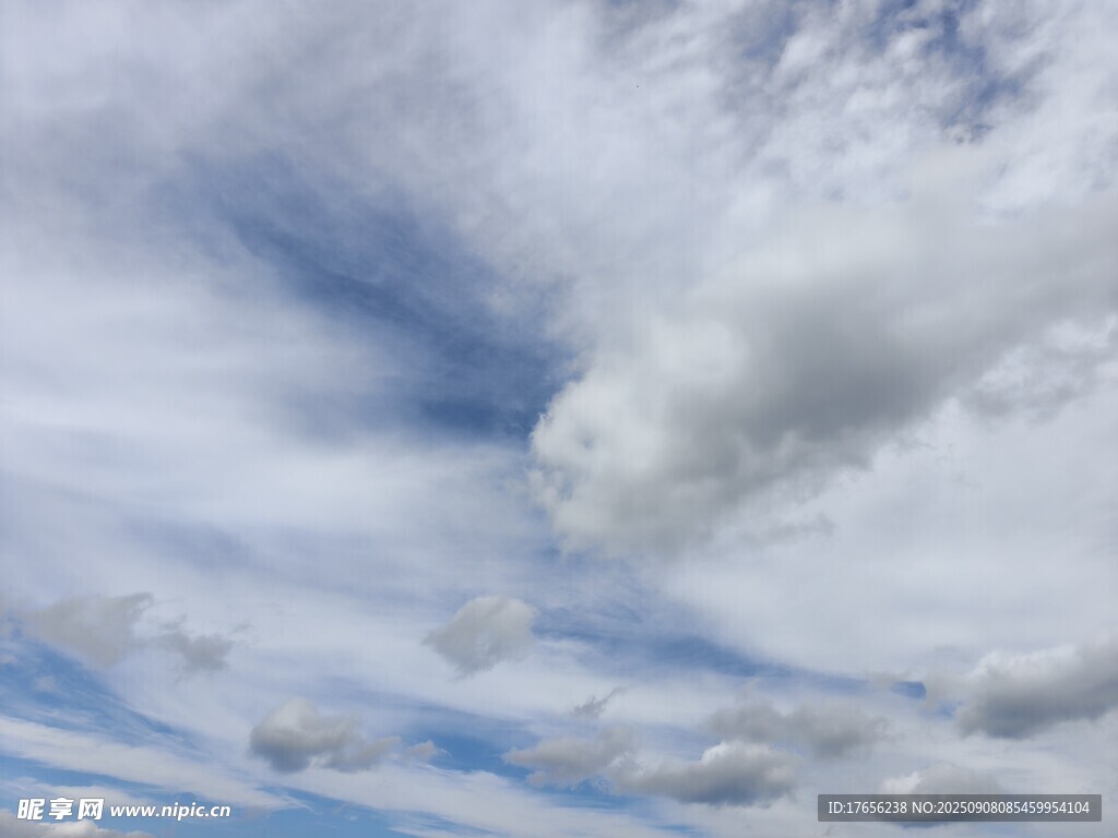 蓝天白云美景