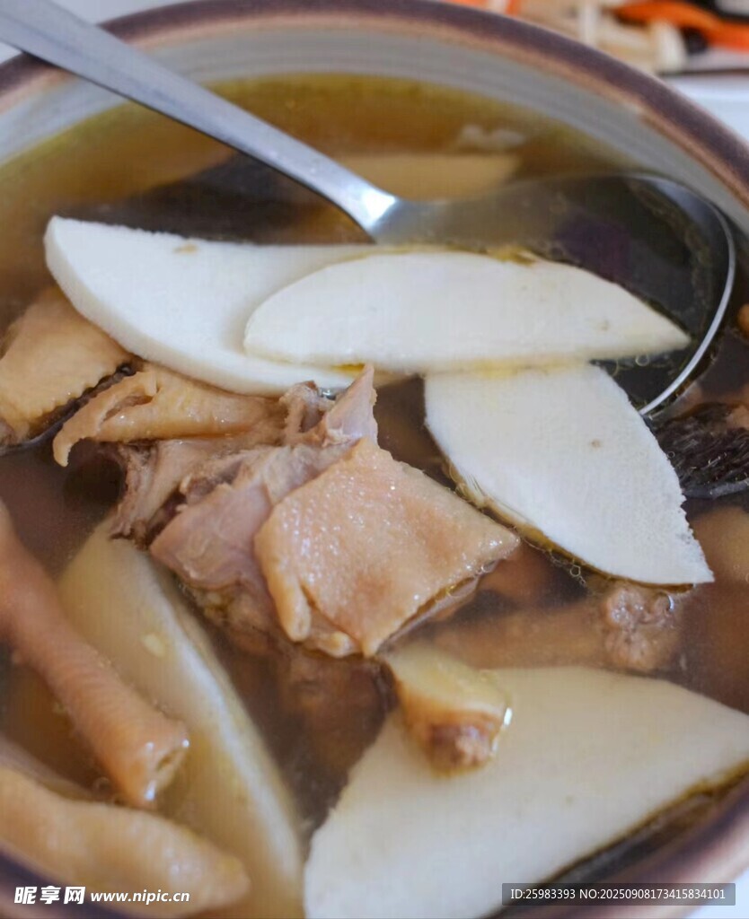 鸡肉山药汤