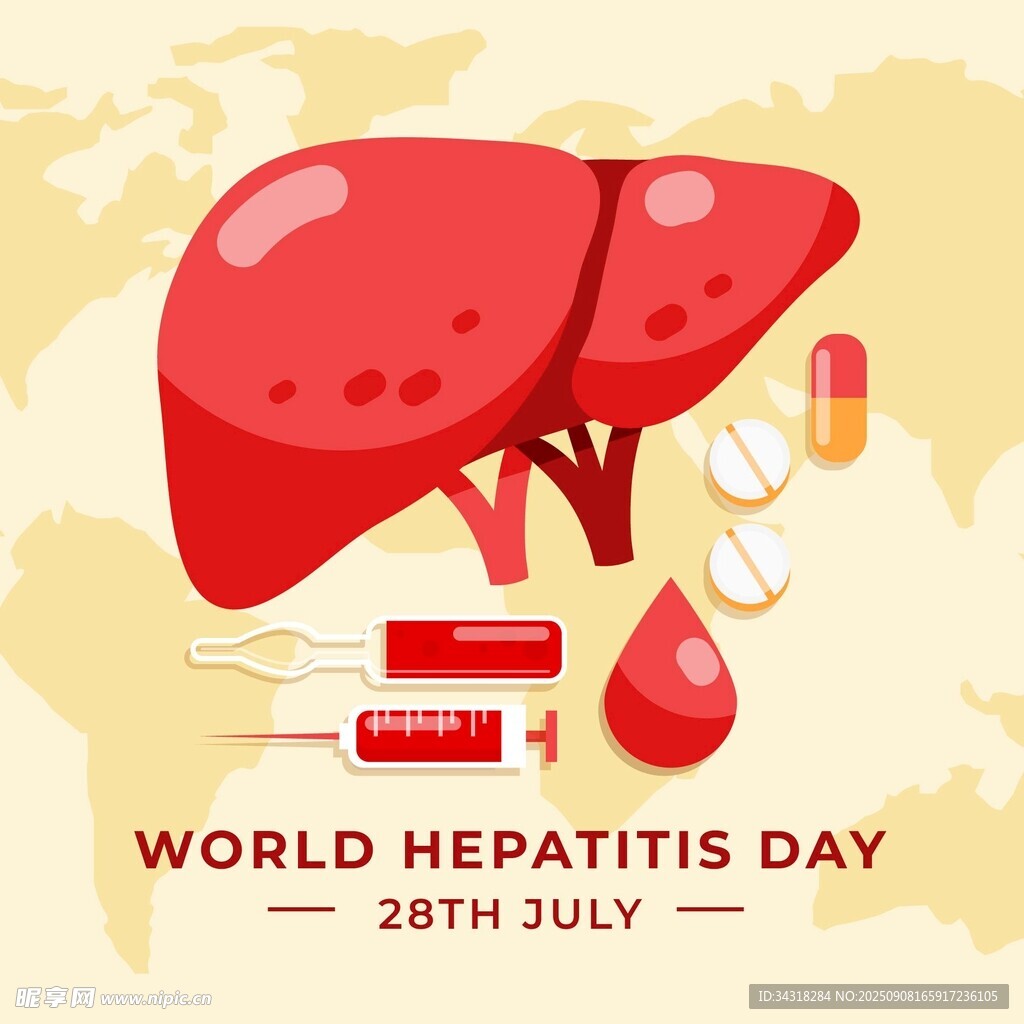 世界肝炎日宣传图