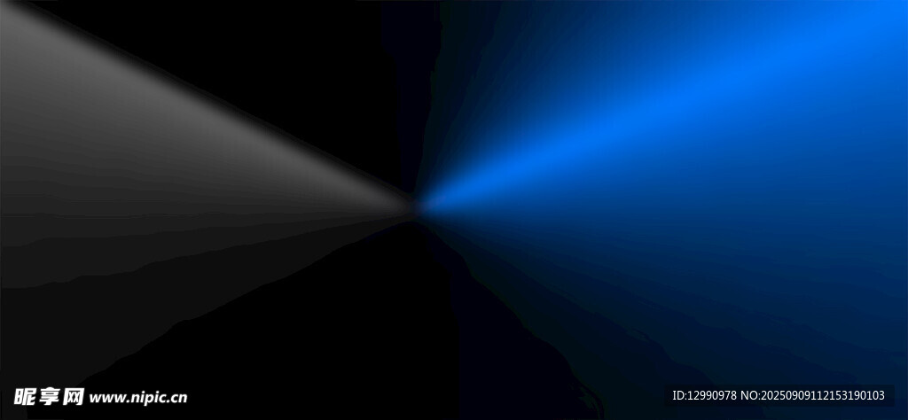 蓝色光束特效背景图