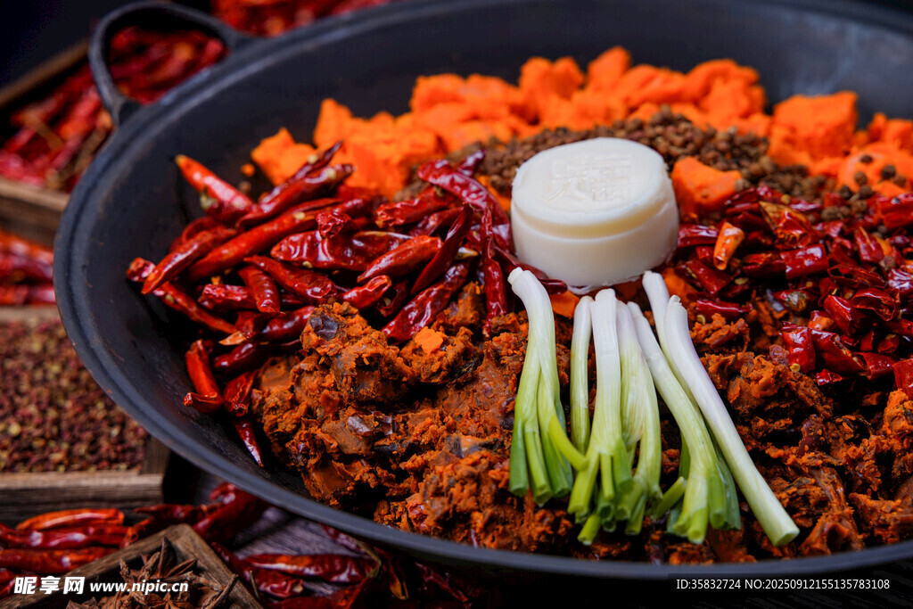 麻辣鲜香的特色火锅食材