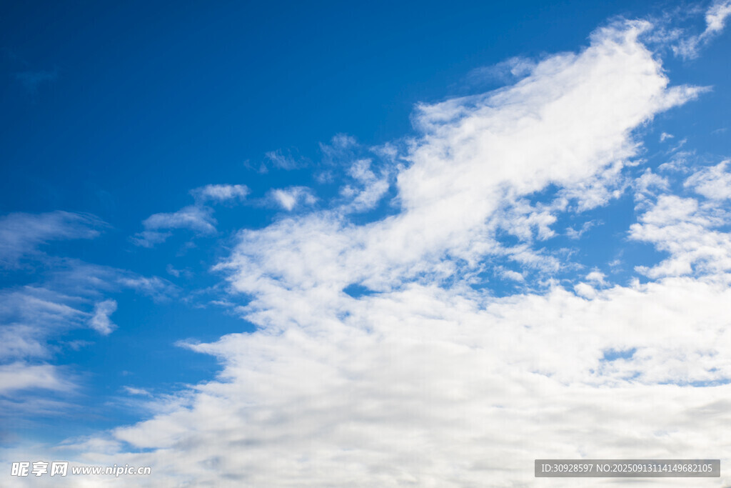 蓝天白云