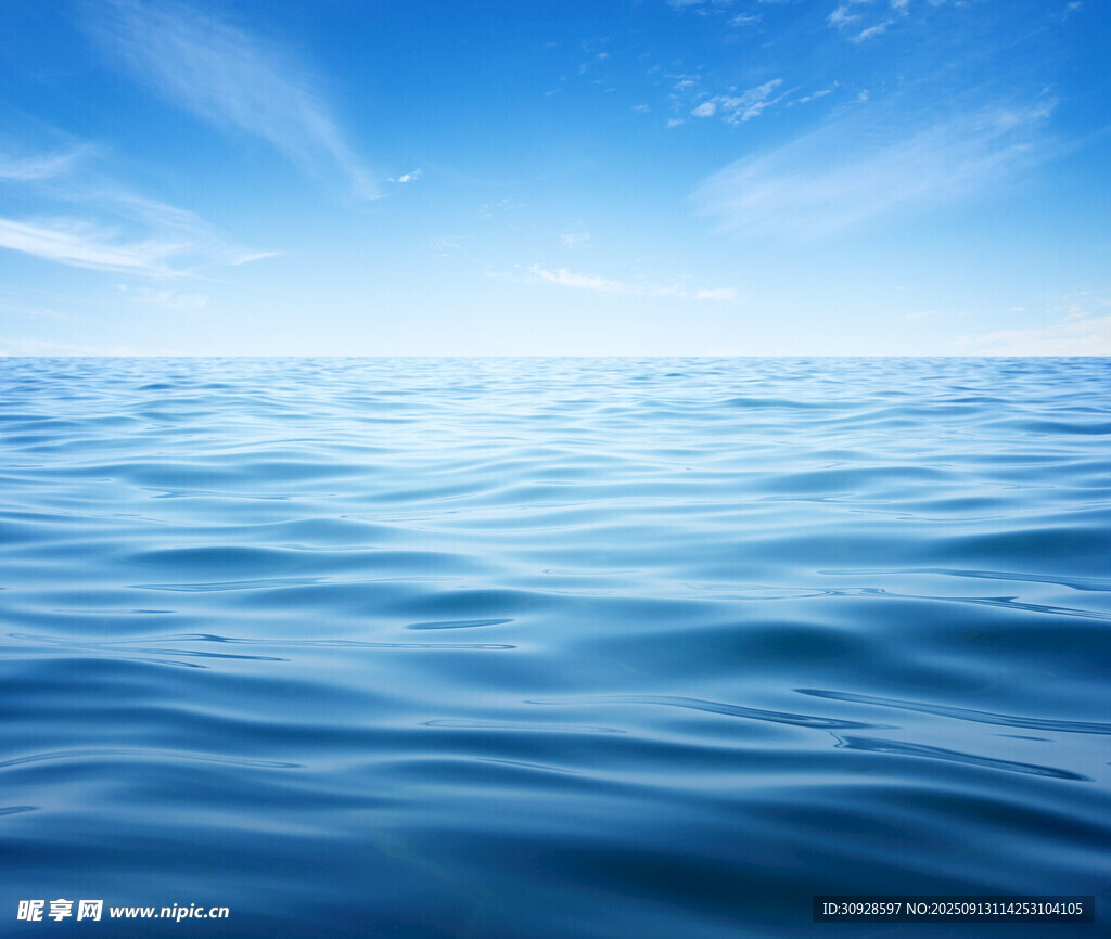 蓝天白云大海