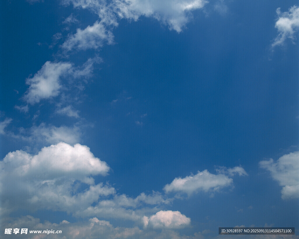 蓝天白云