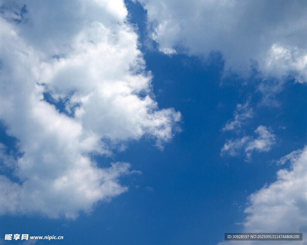 蓝天白云
