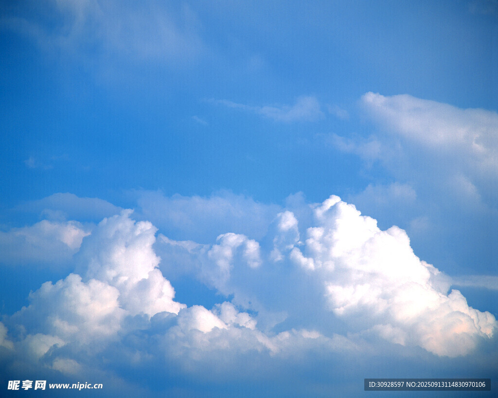 蓝天白云