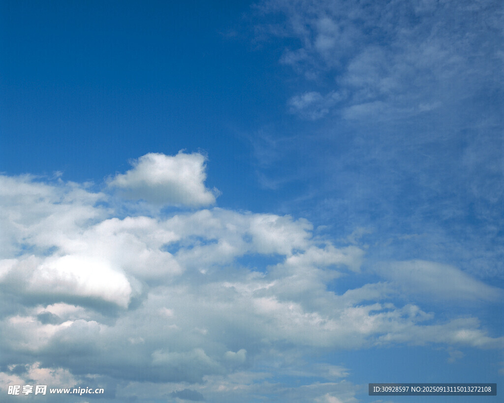 蓝天白云