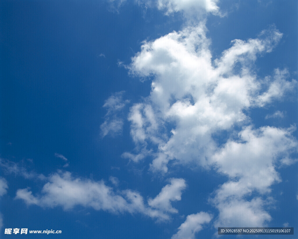 蓝天白云