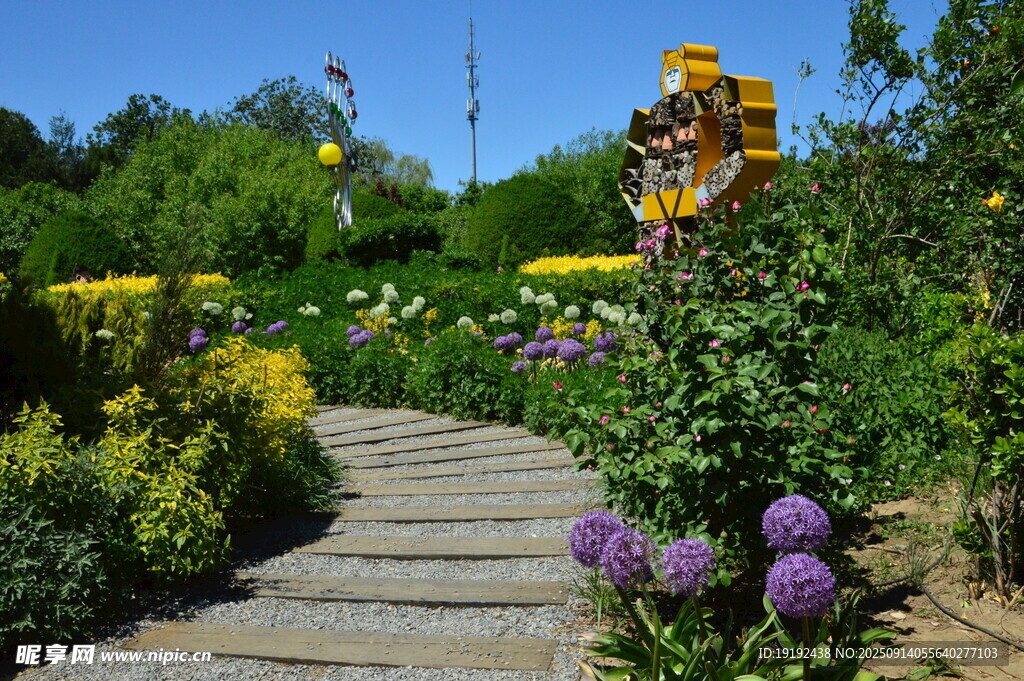 花园风景  