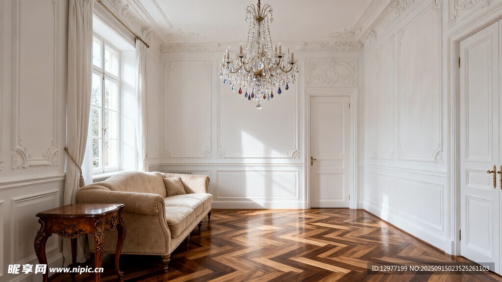 简约欧式风格客厅一角