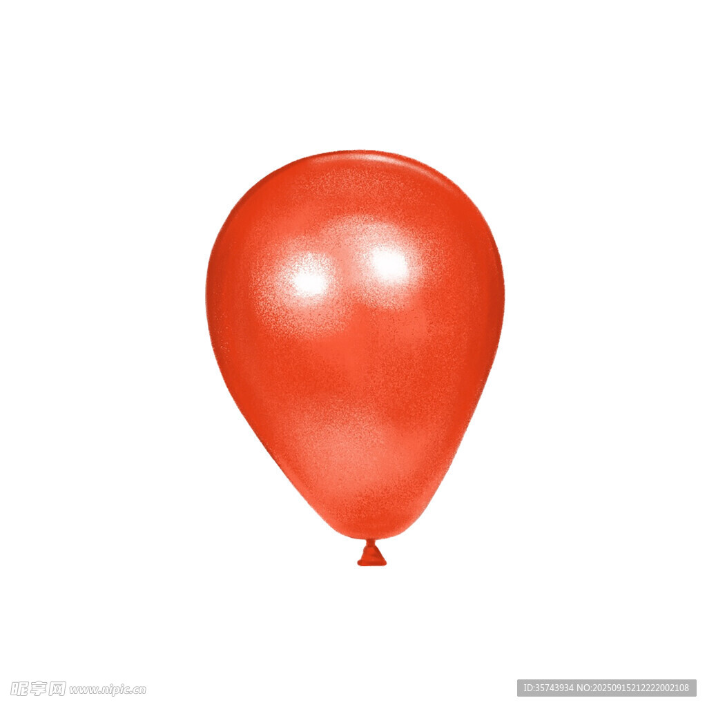 红色气球