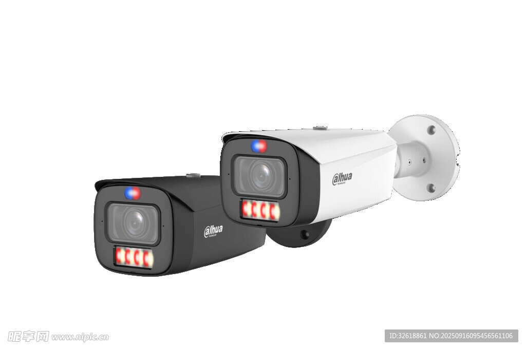 双款监控摄像头展示