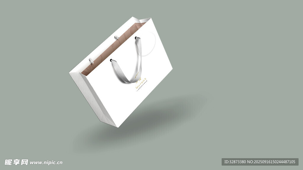 包装袋样机简约高端大气手提袋