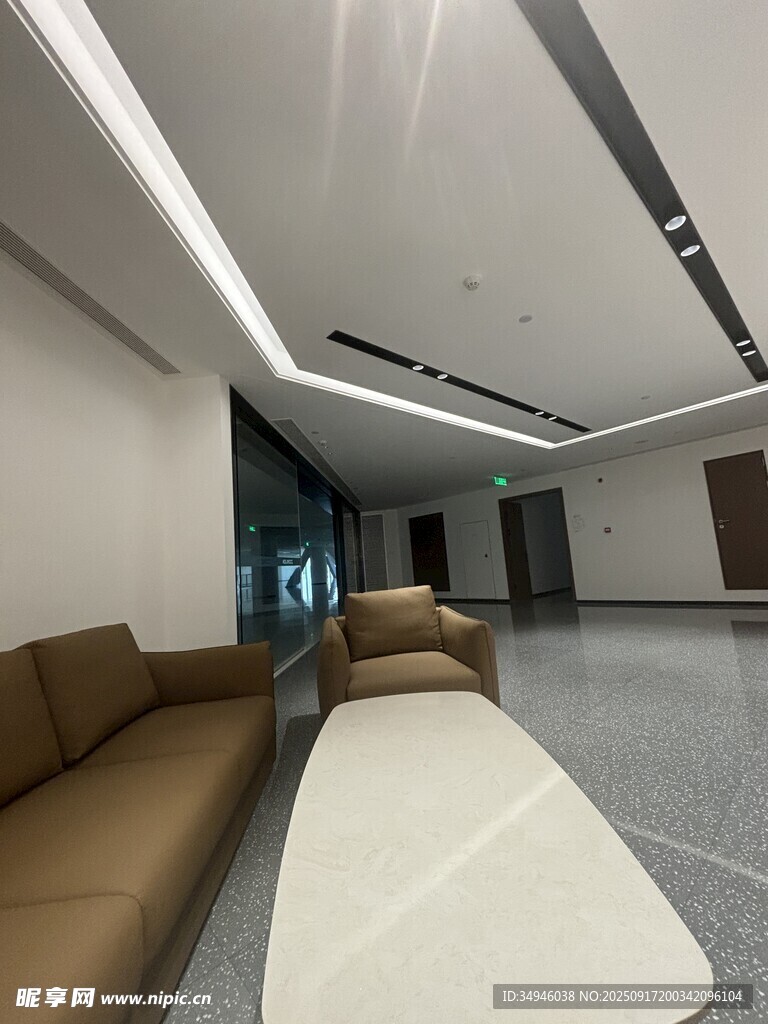 现代简约风格办公休息区