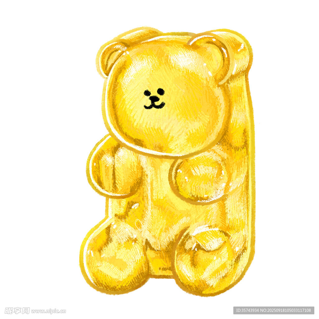 金色小熊造型金条