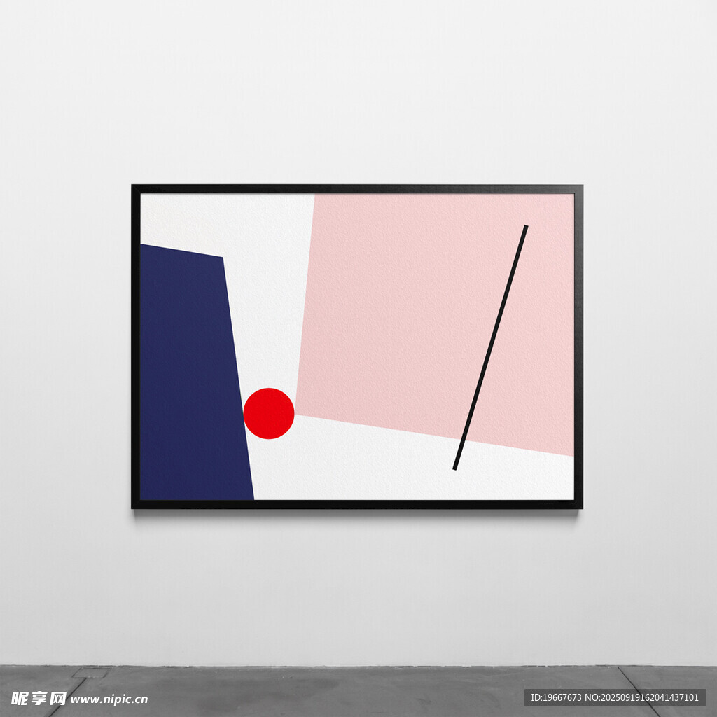 挂画样机