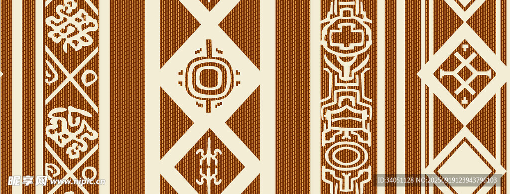 民族风几何图案装饰纹理