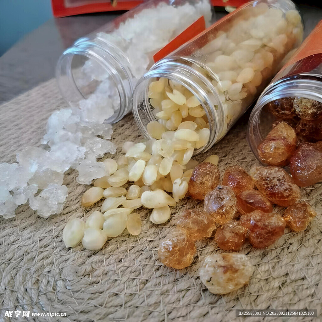 桃胶雪燕皂角米