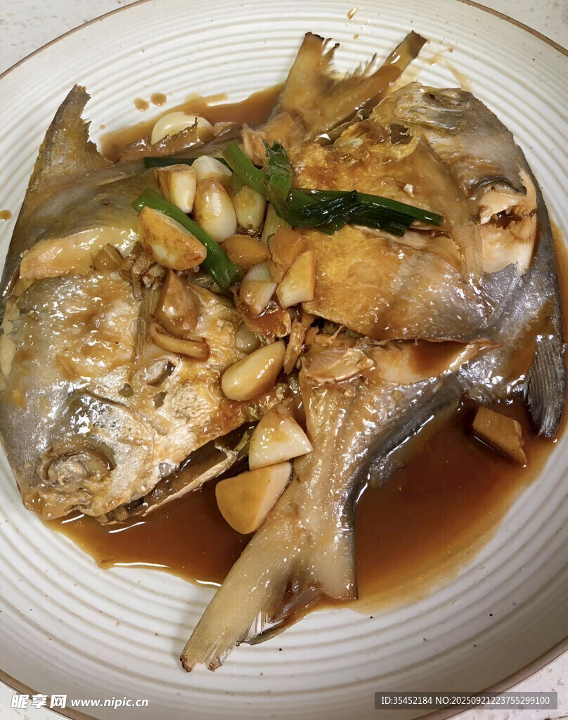 红烧鲳鱼