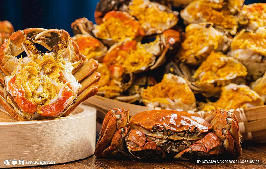 大闸蟹蟹黄蟹膏